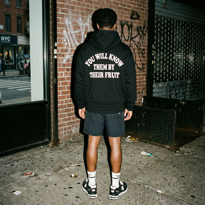"Fruit of Love / You Will Know Them By Their Fruit" Pullover Hoodie
